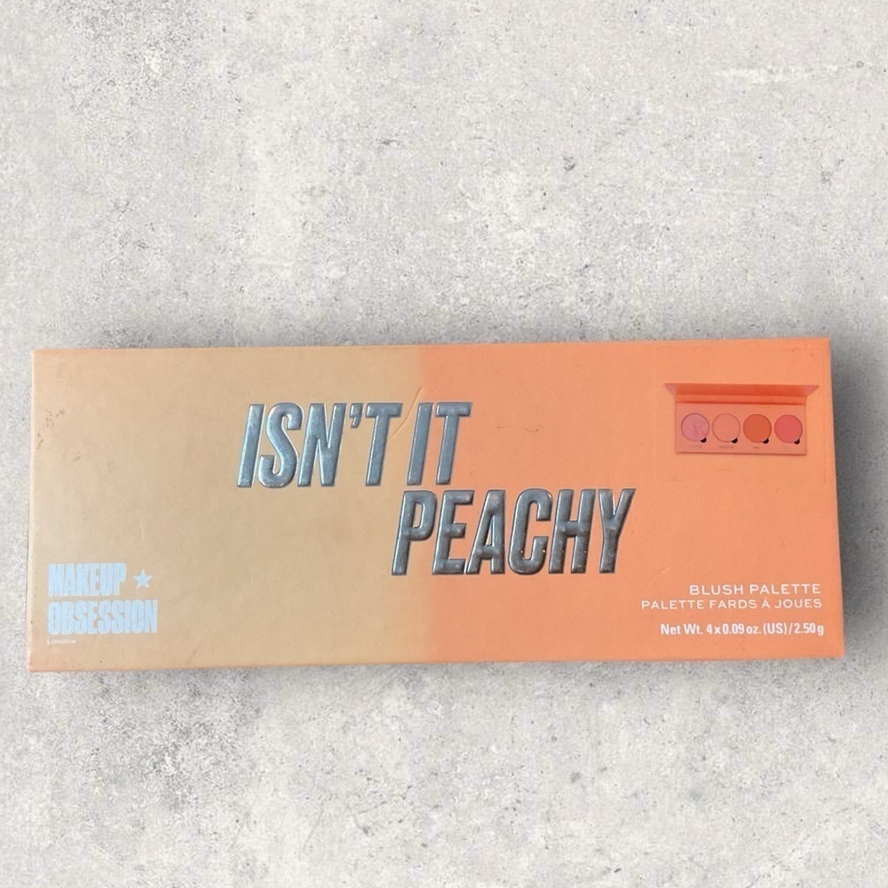 Makeup Obsession Isn’t it Peachy Blush Palette NIB